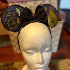 Peter Pan Themed Mouse Ears Headband